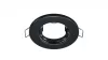 Ceiling lighting point fitting SARA round Fixted black