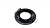 Ceiling lighting point fitting VEPA round adjustable black