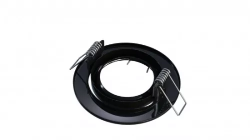 Ceiling lighting point fitting VEPA round adjustable black