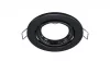 Ceiling lighting point fitting VEPA round adjustable black