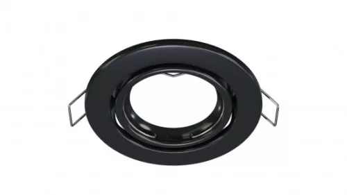 Ceiling lighting point fitting VEPA round adjustable black