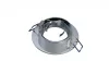 Ceiling lighting point fitting MULO round adjustable silver brushed