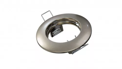 Ceiling lighting point fitting ROKA cast round Fixted satin