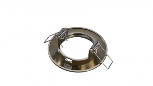 Ceiling lighting point fitting ROKA cast round Fixted satin