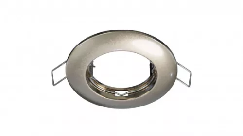 Ceiling lighting point fitting ROKA cast round Fixted satin