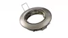 Ceiling lighting point fitting OPRA cast round adjustable satin