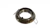 Ceiling lighting point fitting OPRA cast round adjustable satin