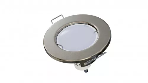 Ceiling lighting point fitting SARA round Fixted satin
