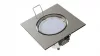 Ceiling lighting point fitting ELAR cast square adjustable satin
