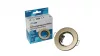 Ceiling lighting point fitting SARA round Fixted brass