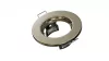 Ceiling lighting point fitting SARA round Fixted brass