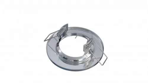Ceiling lighting point fitting SARA round Fixted chrome