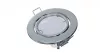 Ceiling lighting point fitting VEPA round adjustable chrome