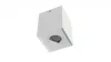 Ceiling spotlight fixture SPOT BERGEN square white