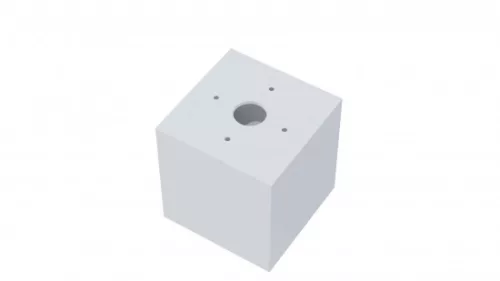 Ceiling spotlight fixture SPOT NORD square white