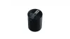 Ceiling spotlight fixture SPOT TUBE round black