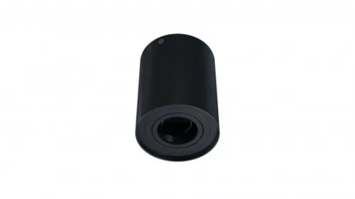 Ceiling spotlight fixture SPOT TUBE round black