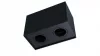 Ceiling spotlight fixture SPOT KALA 2x square black