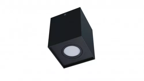 Ceiling spotlight fixture SPOT BERGEN square black