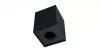 Ceiling spotlight fixture SPOT BERGEN square black