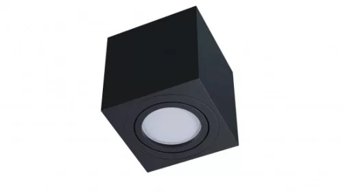 Ceiling spotlight fixture SPOT NORD square black