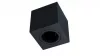 Ceiling spotlight fixture SPOT NORD square black