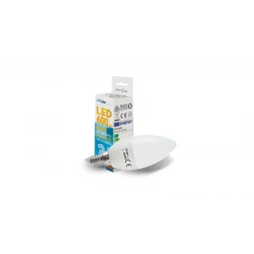E14 LED-fényforrás, 7 W, Természetes fehér, 