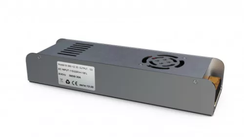 12V 360W IP20 enclosed power supply, SLIM