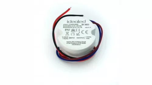 Plastic case 12V 15W IP67 power supply module for a box