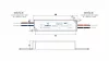 36W 24V IP67 ZPV constant voltage impulse power supply unit