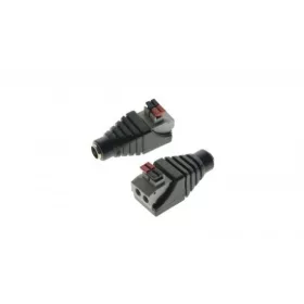 DC 2.1/5.5 terminal, quick-connector, male