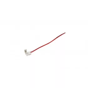 LED tape connector 8mm - 1 side latch, wired