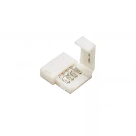 RGB LED tape connector 10mm - 2 sides latch, unwired