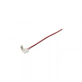 LED tape connector 10mm - 1 side latch, wired