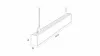 LUMINES CLARO Linear LED Luminaire - white lacquered - 4000K - 120cm