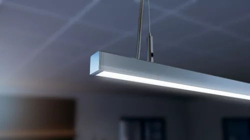 LUMINES DILEDA Linear LED Luminaire - silver anodized - 4000K - 120cm
