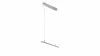 LUMINES DILEDA Linear LED Luminaire - silver anodized - 4000K - 180cm