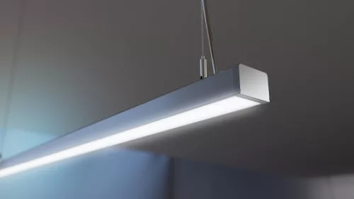 LUMINES ILEDO Linear LED Luminaire - white lacquered - 4000K - 120cm