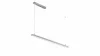 LUMINES ILEDO Linear LED Luminaire - silver anodized - 4000K - 180cm