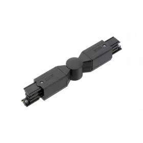 Adjustable connector for 3-phase track XTS24-2, black