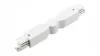 Adjustable connector for 3-phase track  XTS24-3, white