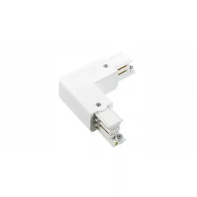L-angle connector for 3-phase track XTS34-3 LEFT, white