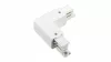 L-angle connector for 3-phase track XTS35-3 RIGHT, white