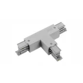 T-type connector for 3-phase track XTS37-1 gray