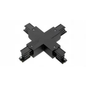 Cross connector + 3-phase track XTS38-2 black