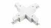 Cross connector + 3-phase track XTS38-3 white