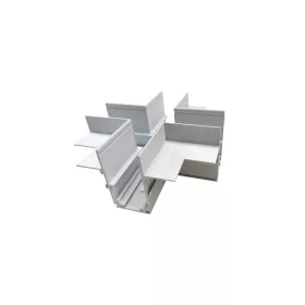LUMINES GENESIS Magnetic track recessed + connector white