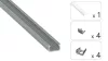 TEKKNI IKKE Set, silver, frozen cover, 3 m