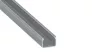 TEKKNI HOM Set, silver, transparent cover, 2.02 m