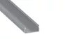 TEKKNI EGEN Set, silver, transparent cover, 2.02 m
